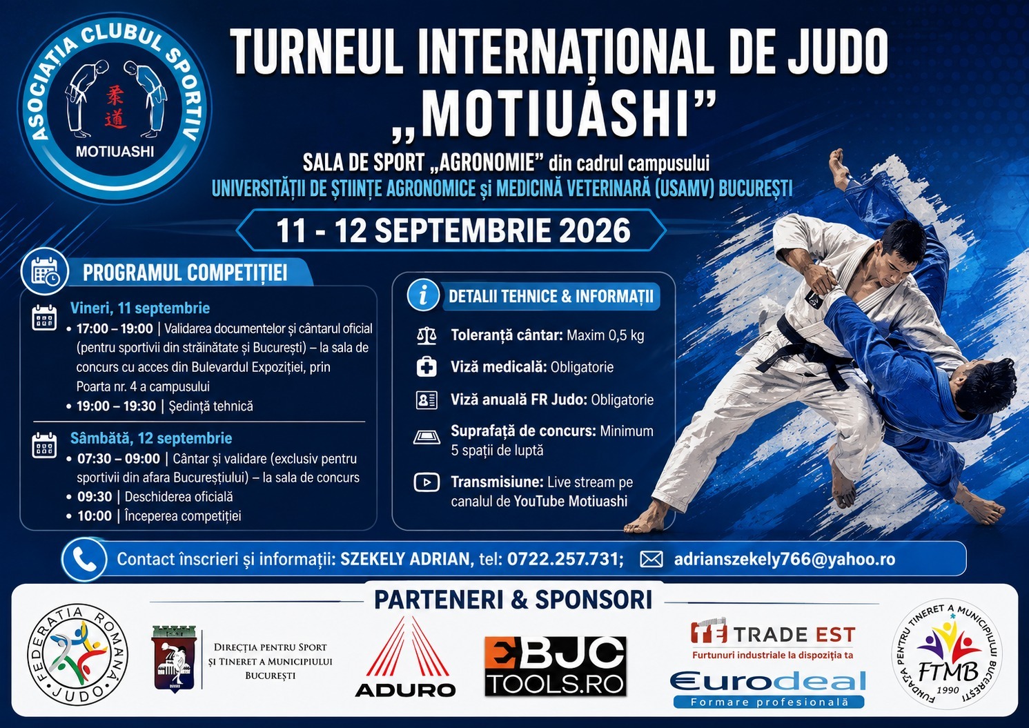 Aproximativ 800 de tineri judoka din patru tari la turneul i — Arta Cunoasterii