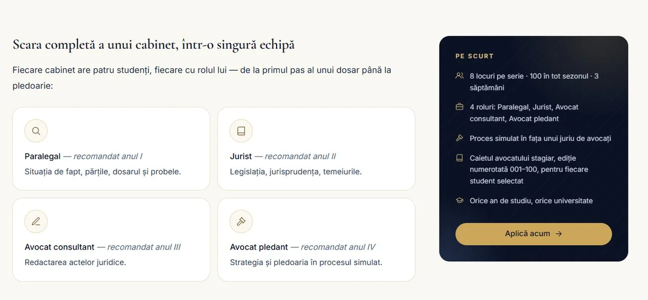 Învățarea prin confruntare: două cabinete, același caz