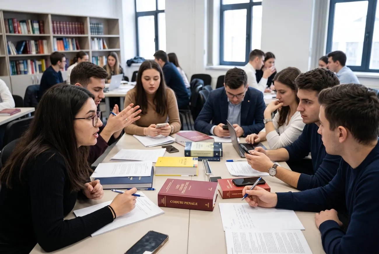 Studenți la Drept în programul Avocat pentru o zi